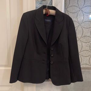Plaza Siempione black gabardine jacket